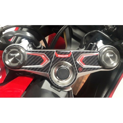 PROTEZIONE PIASTRA FORCELLA STERZO per MOTO CBR650R compatibile HONDA CBR 650 R