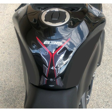Protezione serbatoio 3D paraserbatoio moto compatibile Kawasaki ZX-6R ninja 636