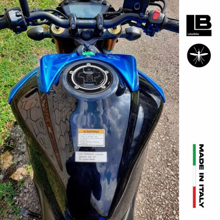 PROTEZIONE tappo ADESIVO in GEL 3D PROTEGGI SERBATOIO per MOTO SUZUKI 2017-2020