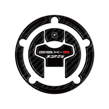 Protezione Tappo Serbatoio Adesivo 3D compatibile con Suzuki GSX-S 125 2017-2023