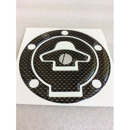 PETROL TANK CAP PROTECTION 3D CARBON RESIN ADHESIVE for DUCATI MOTORCYCLE 2