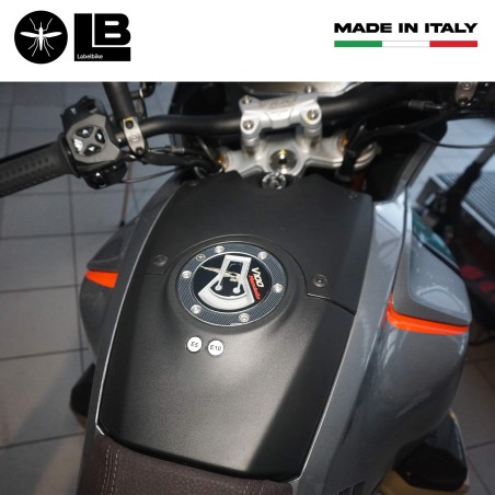 Protezione tappo serbatoio compatibile con Moto Guzzi V100 Mandello 2022 - 2023