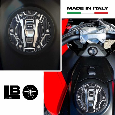 Protezione tappo serbatoio keyless in gel 3D per moto compatibile BMW S1000XR XR