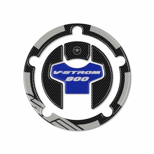 Tapa del tanque protector moto pegatina 3D compatible con Suzuki V-Strom 800SE 2