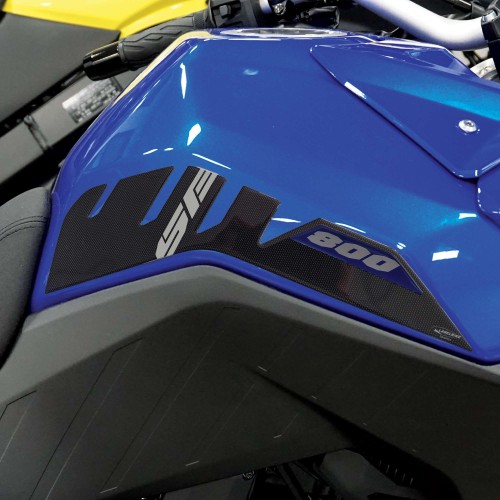 Tankseitenschutz 3D-Aufkleber kompatibel mit Suzuki V-Strom 800SE