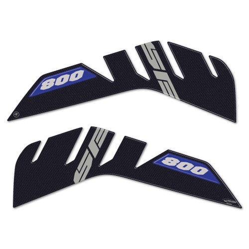 Tank side protectors 3D stickers compatible with Suzuki V-Strom 800SE 2
