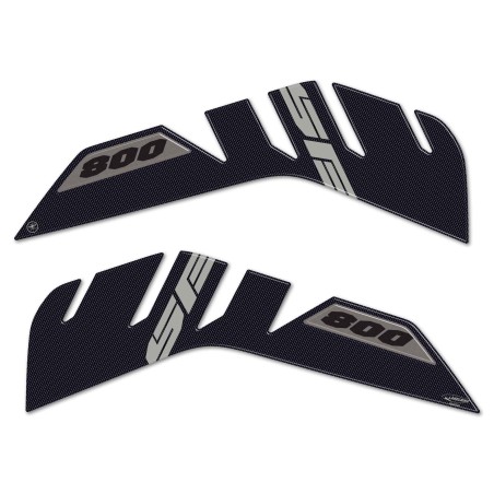 Adhesivos protectores laterales de depósito 3D compatibles con Suzuki V-Strom 800SE