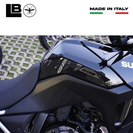Adhesivos protectores laterales de depósito 3D compatibles con Suzuki V-Strom 800SE