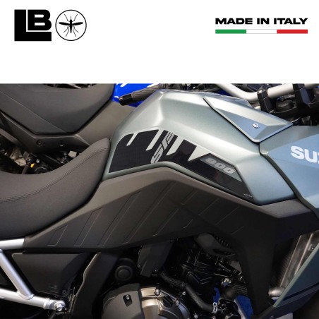 Tankseitenschutz 3D-Aufkleber kompatibel mit Suzuki V-Strom 800SE