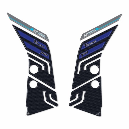 Tank Side Protectors 3D Stickers compatible with Yamaha Tenere 700 2023