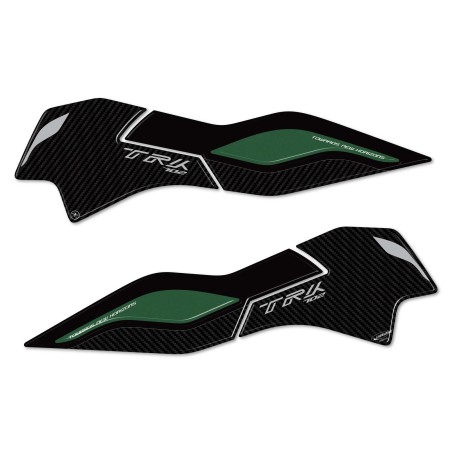 Protezioni laterali serbatoio Adesivi 3D moto compatibili con Benelli TRK 702