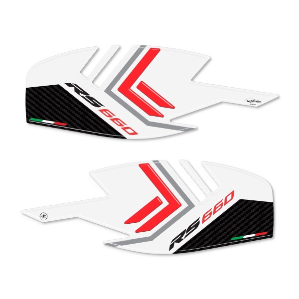Protecciones laterales de depósito compatibles con Aprilia RS 660 Extrema 2023-25