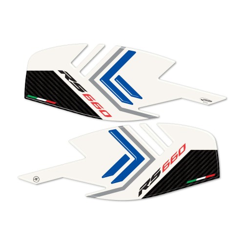Protectores laterales de depósito compatibles con Aprilia RS 660 Limited Edition 2
