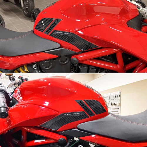 Protezioni laterali serbatoio compatibili con Ducati Supersport 950 2021-2024