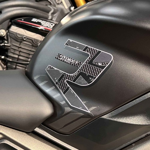 Protezioni laterali serbatoio compatibili con Triumph Street Triple R 2013-2022