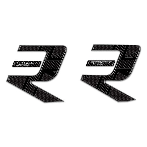 Tank Side Guards kompatibel mit Triumph Street Triple R 2013-2022 2