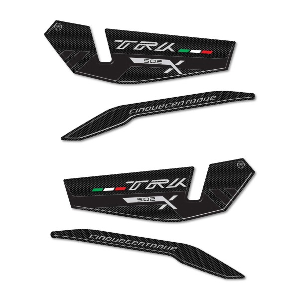 Protecciones Guardamanos moto Pegatinas de resina 3D compatibles con Benelli TRK 502 X