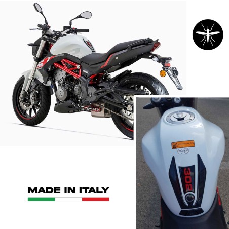 PARASERBATOIO RESINATO GEL 3D PROTEZIONE compatibile per moto 302 s BENELLI 302s