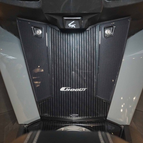 Zentraler Schutz über der Fußstütze 3D-Harz-Aufkleber kompatibel mit BMW C400GT