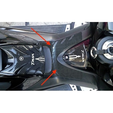 PROTEZIONE CENTRALE TMAX ADESIVO 3D compatibile per SCOOTER YAMAHA T MAX 2008