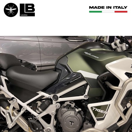 Protezioni laterali 3D compatibili con Triumph Tiger 1200 Rally Explorer 2023