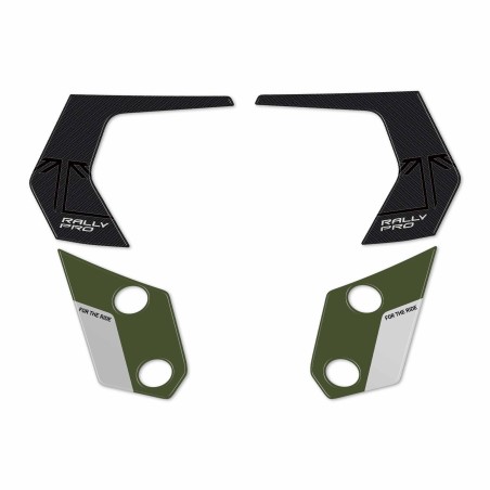 Protezioni parasteli 3D compatibili con Triumph Tiger 1200 Rally Pro 2021-2023