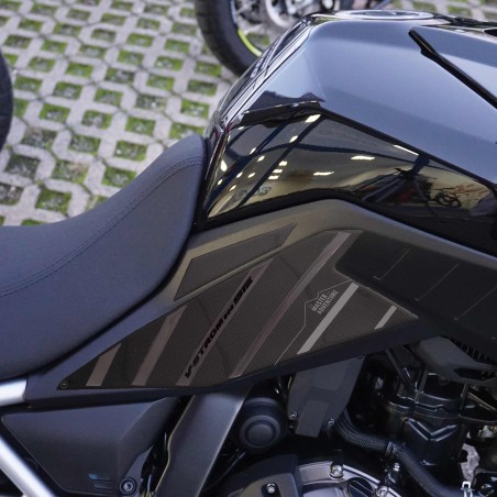 Adhesivos 3D para protecciones de bajos de moto compatibles con Suzuki V-Strom 800SE
