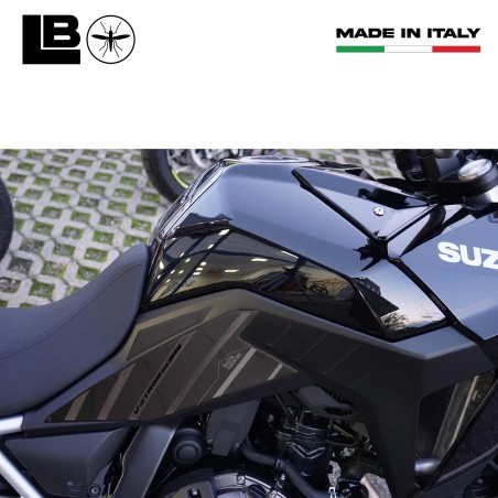 Adhesivos 3D para protecciones de bajos de moto compatibles con Suzuki V-Strom 800SE