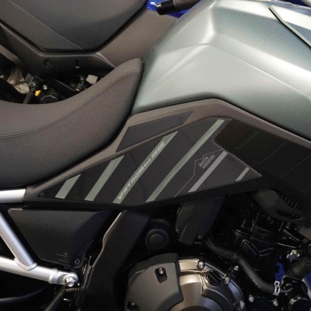 Adhesivos 3D para protecciones de bajos de moto compatibles con Suzuki V-Strom 800SE