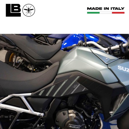 Adhesivos 3D para protecciones de bajos de moto compatibles con Suzuki V-Strom 800SE