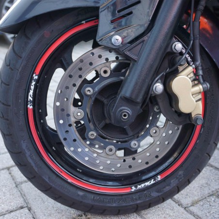 STRISCE ADESIVE per CERCHI compatibili YAMAHA 500-530-560 scooter TMAX 2008-2022