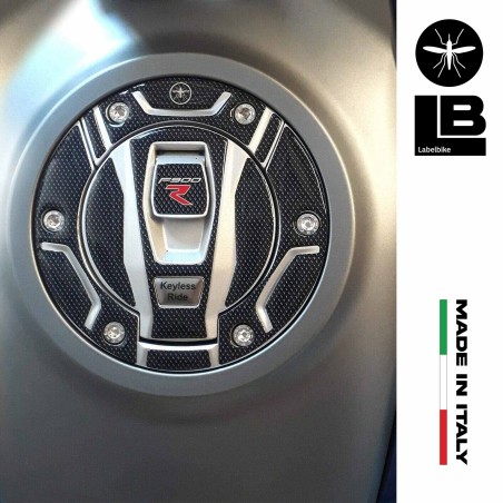 Protezione gel 3D tappo serbatoio keyless per moto compatibile BMW F900R F900 R