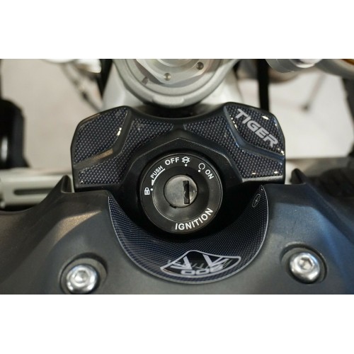 Protezione zona chiave in gel 3D per moto compatibile Triumph Tiger 900 GT-Rally
