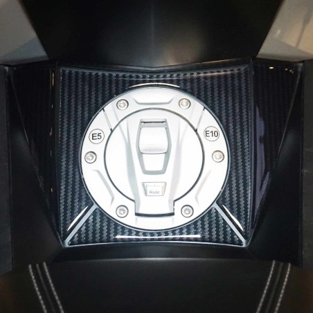 Protezioni pedana centrale adesivi in resina gel 3D compatibili con BMW C400GT