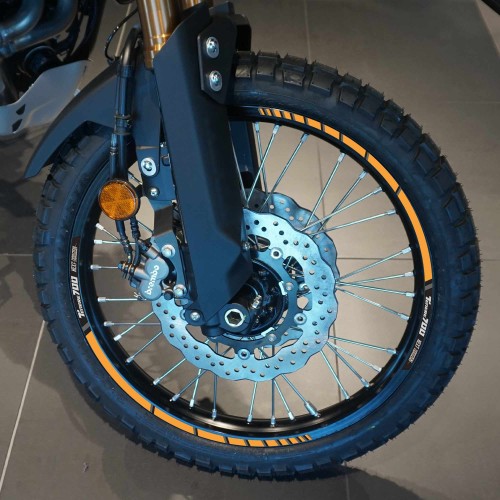 Strisce adesive cerchi moto compatibili con Yamaha Tenere 700 2023 Tech Kamo