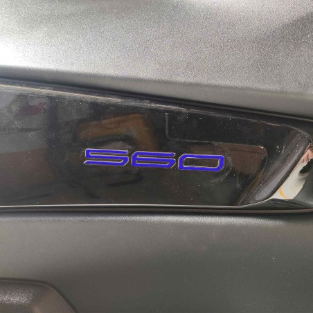 Three 560 tmax 2022 scooter stickers compatible with Yamaha T-Max 2022
