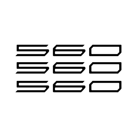 Three 560 tmax 2022 scooter stickers compatible with Yamaha T-Max 2022