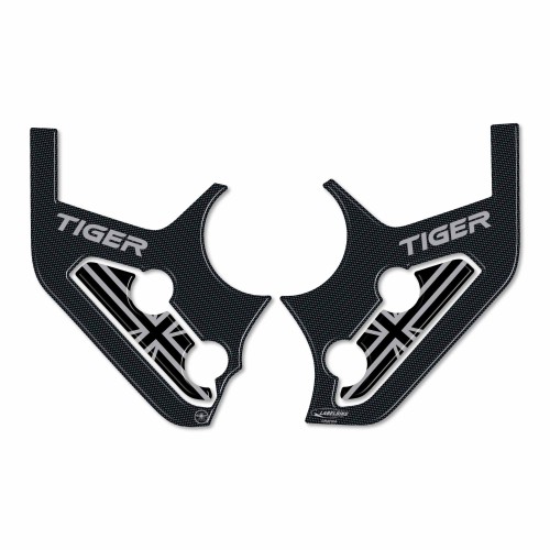 Pegatinas 3D Protector Taloneras moto compatible con Triumph Tiger 900 - 850 2