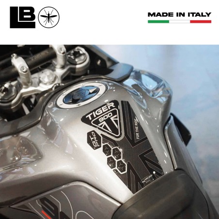 Adesivo 3D Paraserbatoio ALTO compatibile con moto Triumph Tiger 900 GT PRO