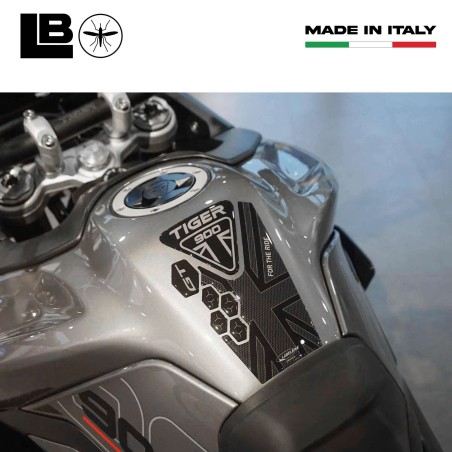 Adesivo Paraserbatoio ALTO serbatoio moto compatibile con Triumph Tiger 900 GT