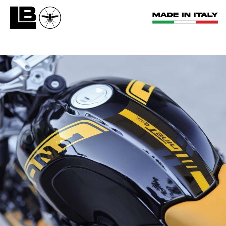 Adhesive 3D Tank Protector Motorcycle compatible with BMW R nineT