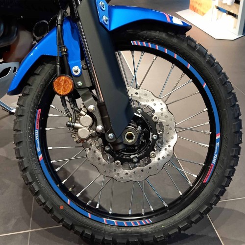 Tiras adhesivas para llantas de moto compatibles con Yamaha Tenere 700 World Rally