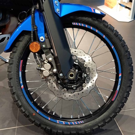 Tiras adhesivas para llantas de moto compatibles con Yamaha Tenere 700 World Rally