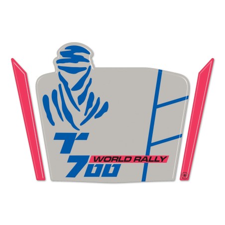 Adesivo 3D Protezione Cupolino compatibile con Yamaha Tenere 700 World Rally