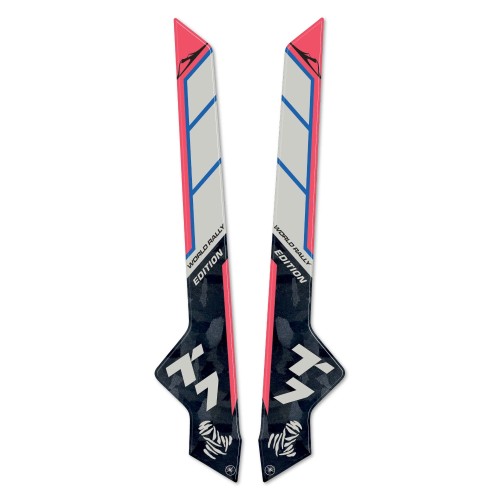 Autocollants Protecteurs de potence moto compatibles avec Yamaha Tenere 700 World Rally 2