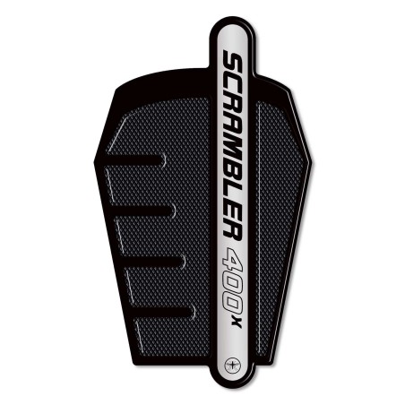Paraserbatoio Adesivo 3D serbatoio moto compatibile con Triumph Scrambler 400 X