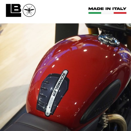 Klebender 3D Tankschutz Motorrad kompatibel mit Triumph Scrambler 400 X