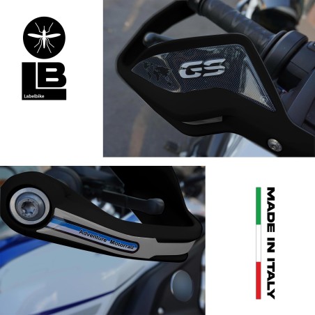 Adesivi 3D Protezioni Paramani compatibili con moto BMW R 1250 GS 2019-2023
