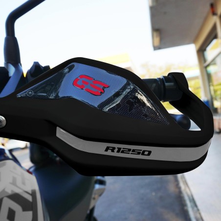 Adesivi 3D Protezioni Paramani compatibili con moto BMW R 1250 GS 2019-2023
