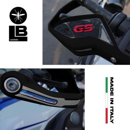 Adesivi 3D Protezioni Paramani compatibili con moto BMW R 1250 GS 2019-2023